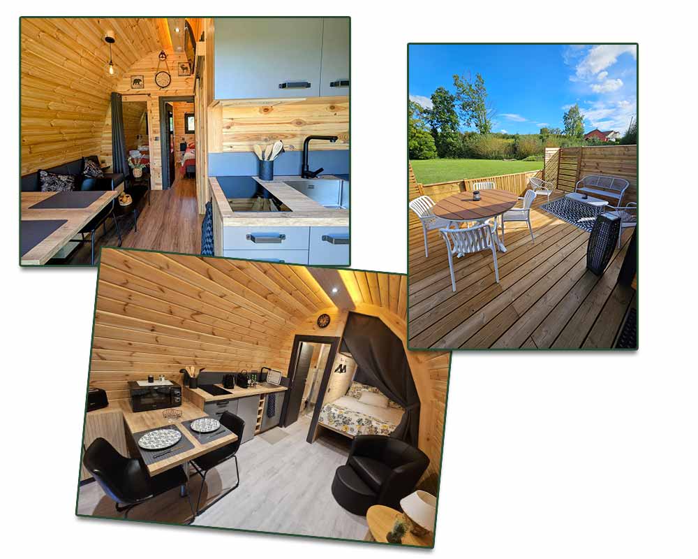 Décoration soignée et gîtes équipés haut-de-gamme